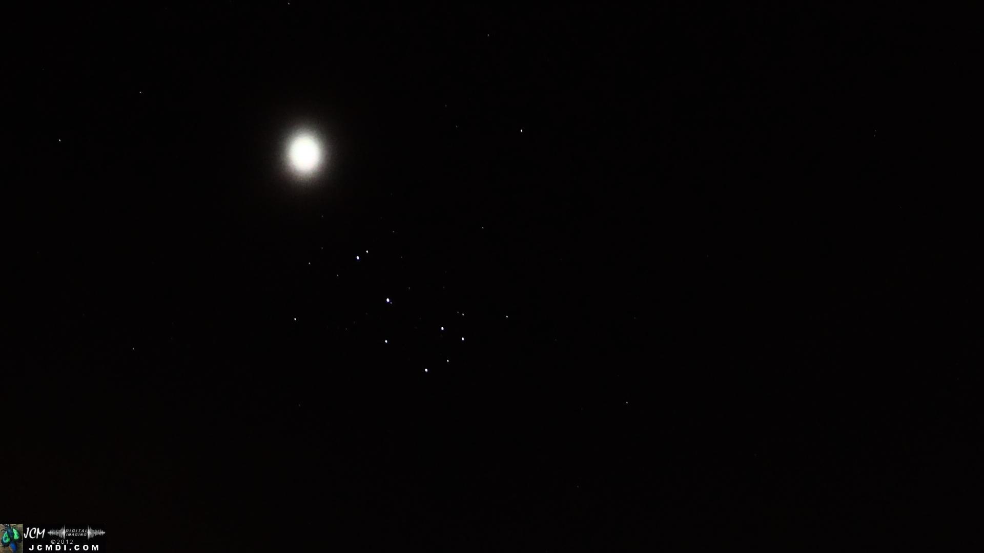 Pleiades-Venus conjuction 